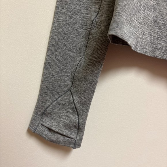 Lululemon Swiftly Tech Long Sleeve Top 2.0 Race Shirt Women's Size 8 Gray NWT - Picture 6 of 12